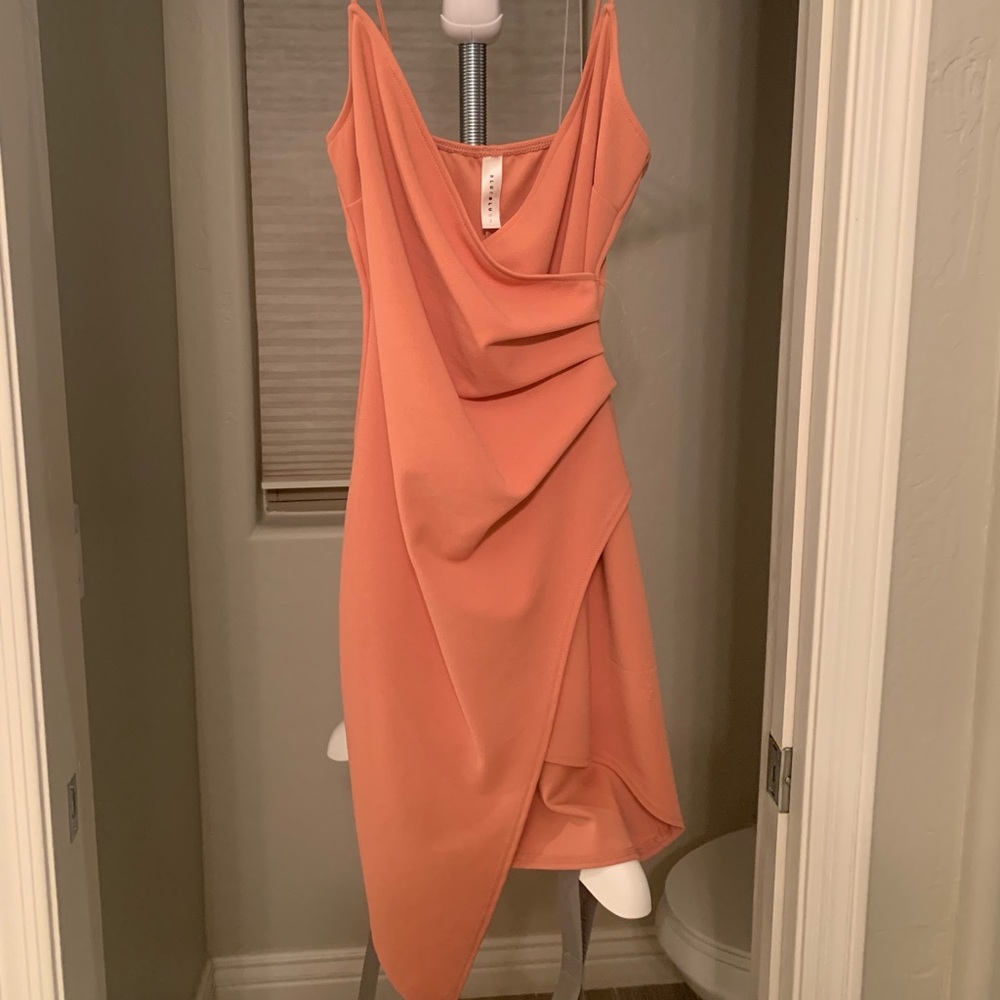 Blue Blush Bodycon Dress